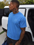 CLUB 1984. LA Dept T-shirt - Blue T-Shirt