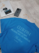 CLUB 1984. LA Dept T-shirt - Blue T-Shirt