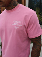 CLUB 1984. LA Dept T-shirt - Pink T-Shirt