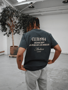 CLUB 1984. LA Dept T-shirt - Washed Grey T-Shirt