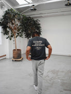 CLUB 1984. LA Dept T-shirt - Washed Grey T-Shirt