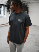 CLUB 1984. LA Dept T-shirt - Washed Grey T-Shirt