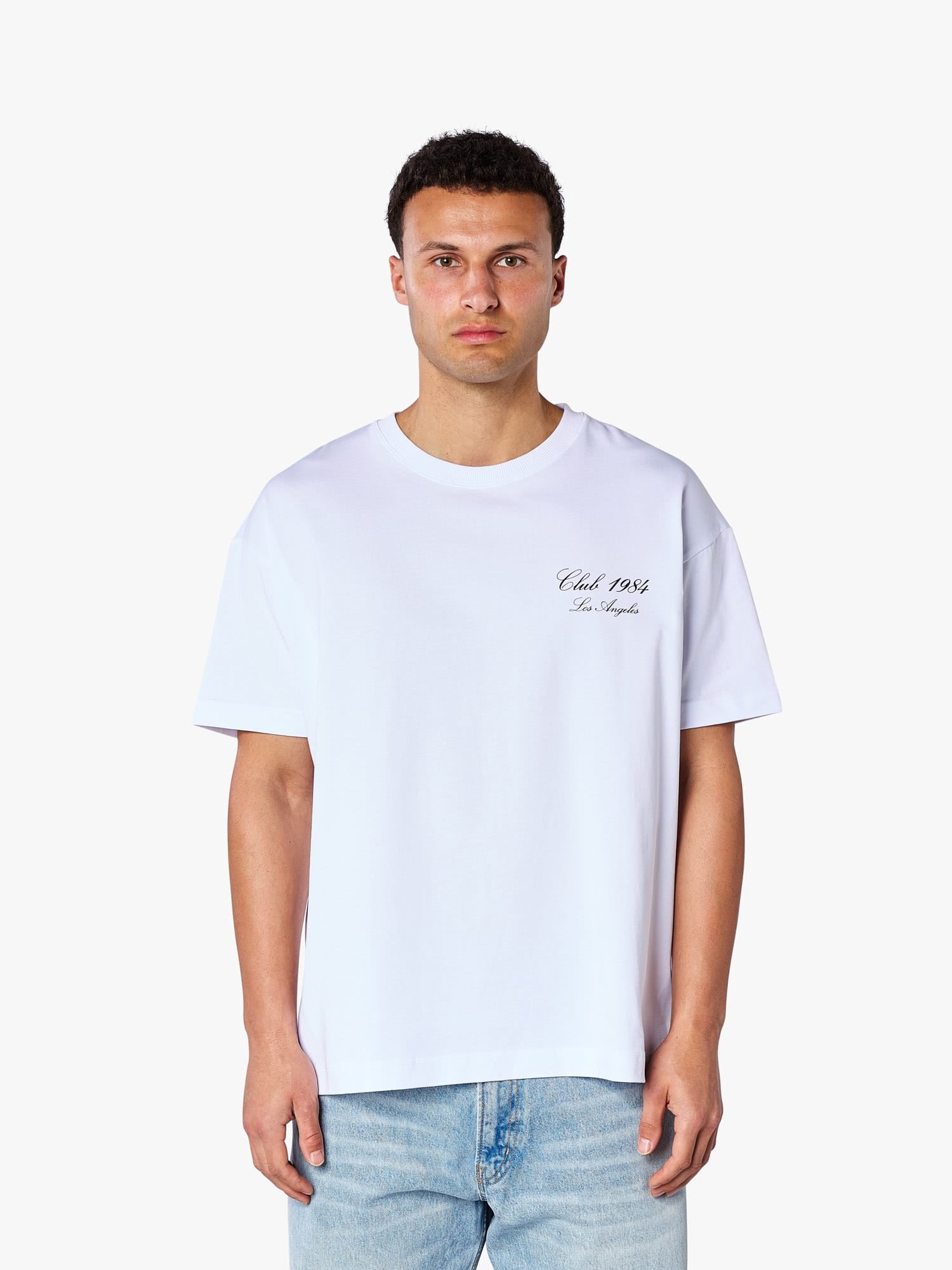 LA Gas T-shirt - White – CLUB 1984