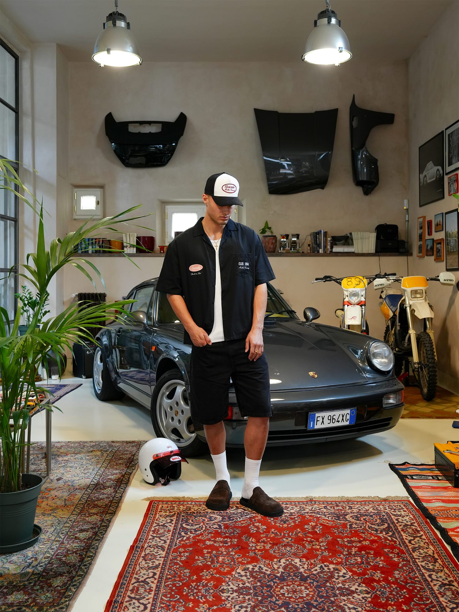 CLUB 1984. LA Mechanic Shirt - Black Shirt