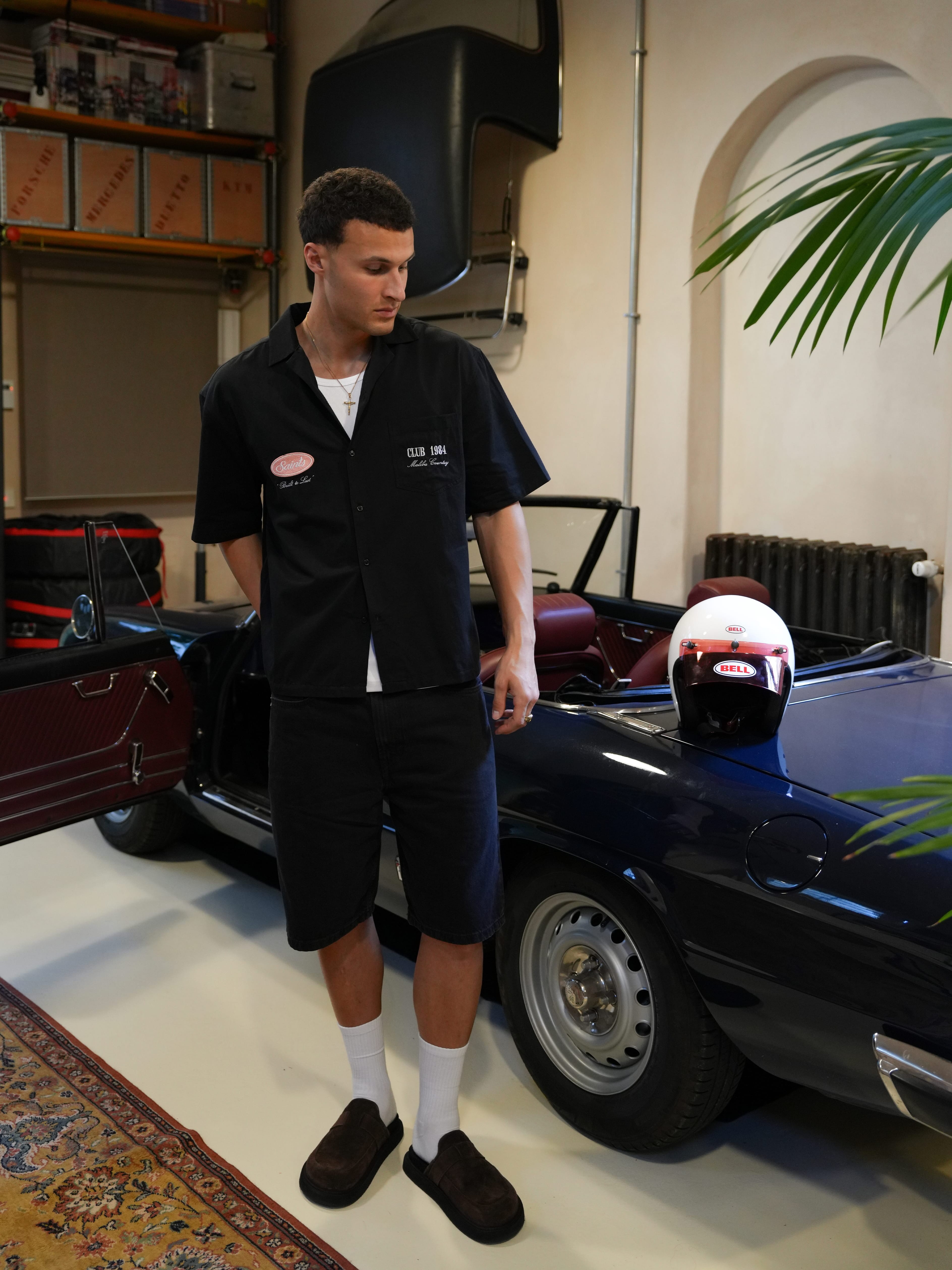 CLUB 1984. LA Mechanic Shirt - Black Shirt