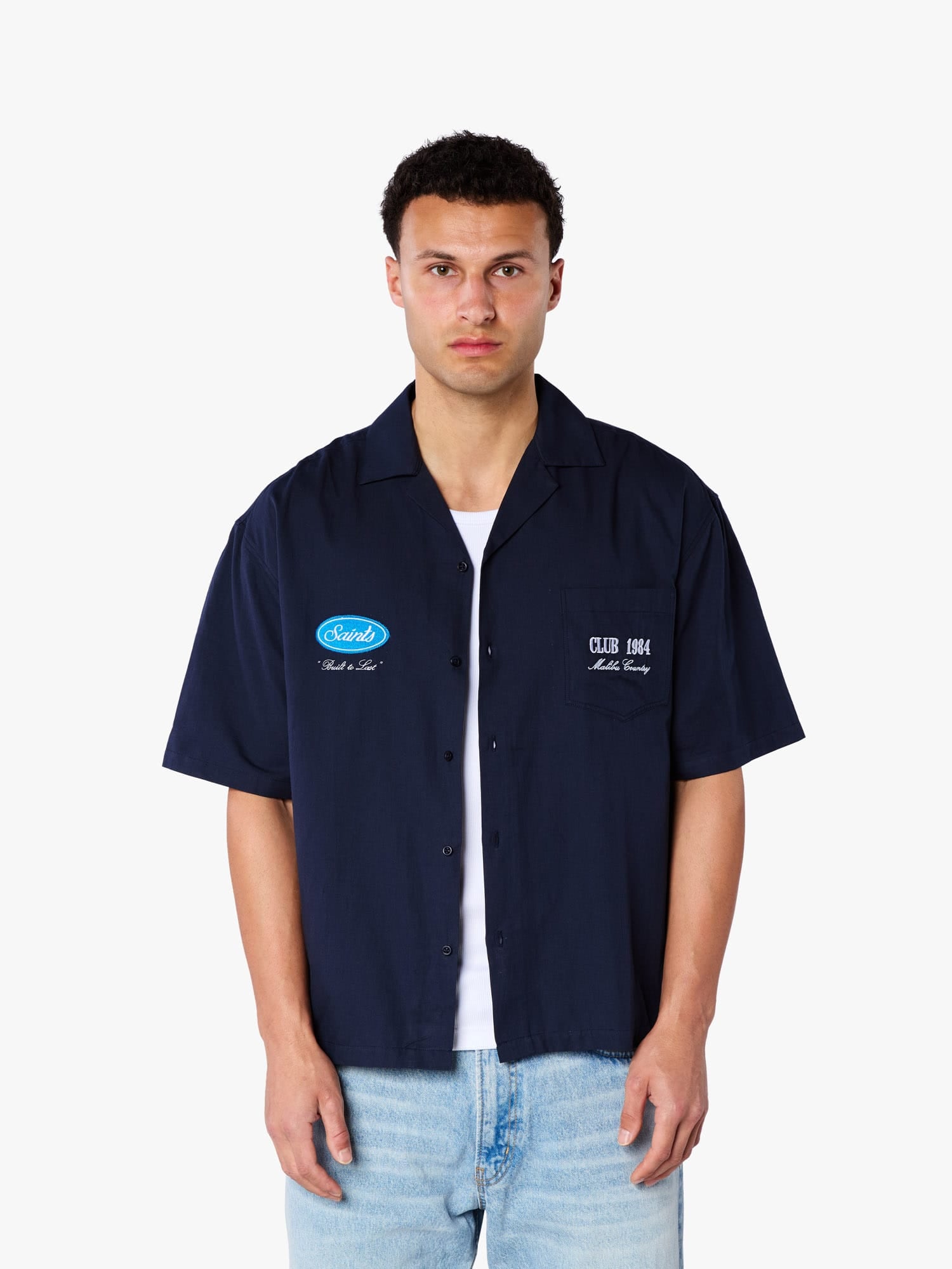 CLUB 1984. LA Mechanic Shirt - Navy Shirt