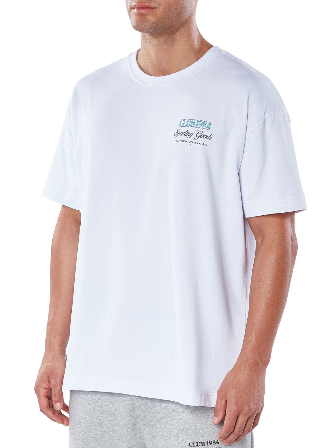 CLUB 1984. LA Sports Goods T-shirt - White T-Shirt