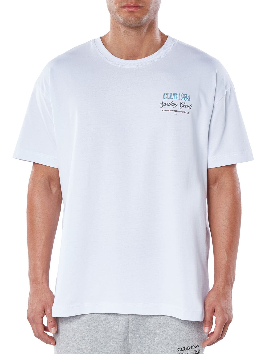 CLUB 1984. LA Sports Goods T-shirt - White T-Shirt