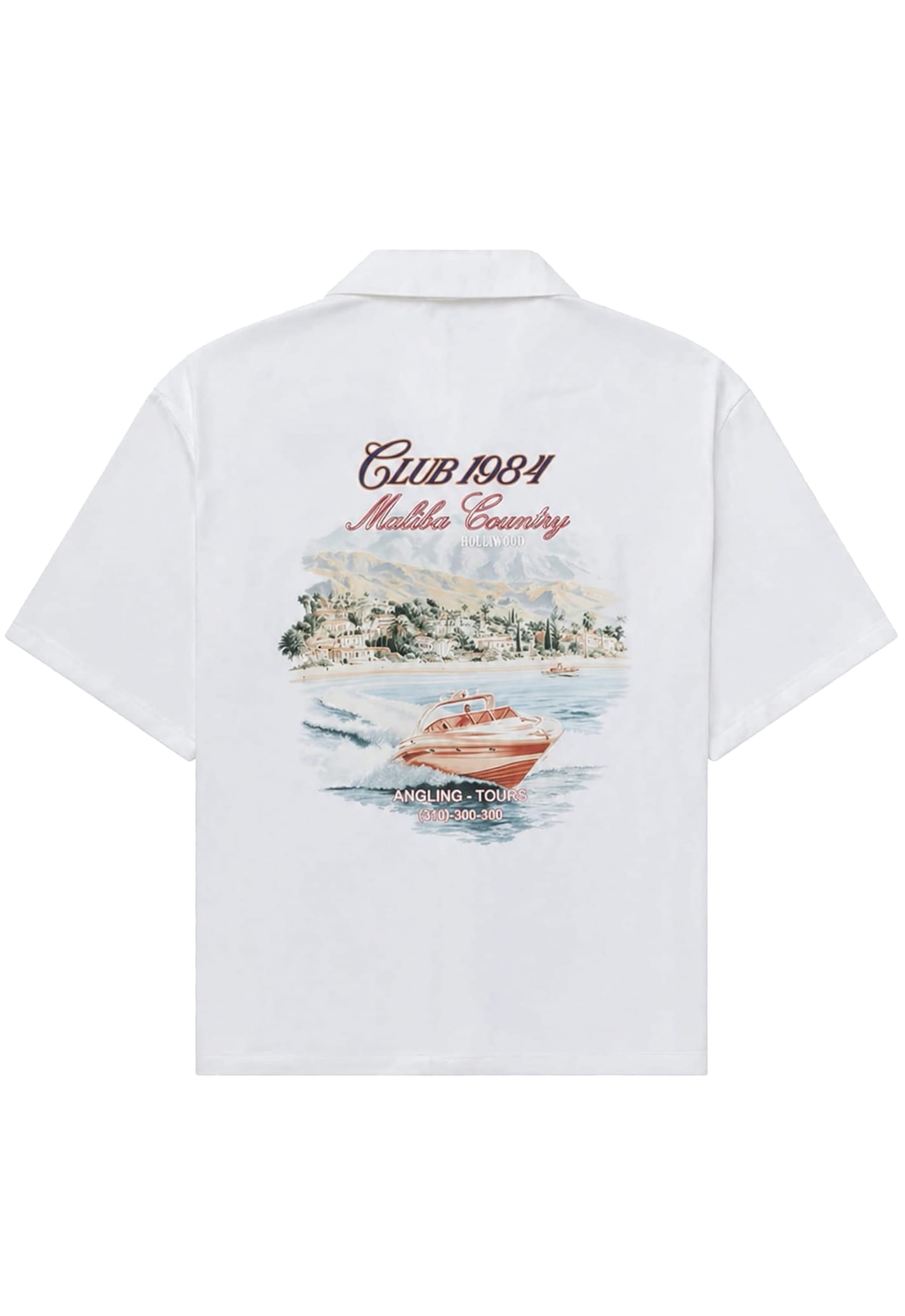 CLUB 1984. Malibu Country Shirt - White Shirt