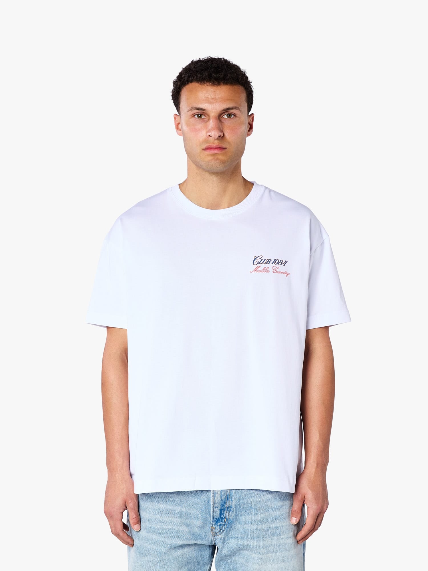 CLUB 1984. Malibu Country T-shirt - White T-Shirt