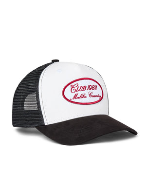 CLUB 1984. Malibu Trucker Cap - Black Accessories 1984-2026-263-10