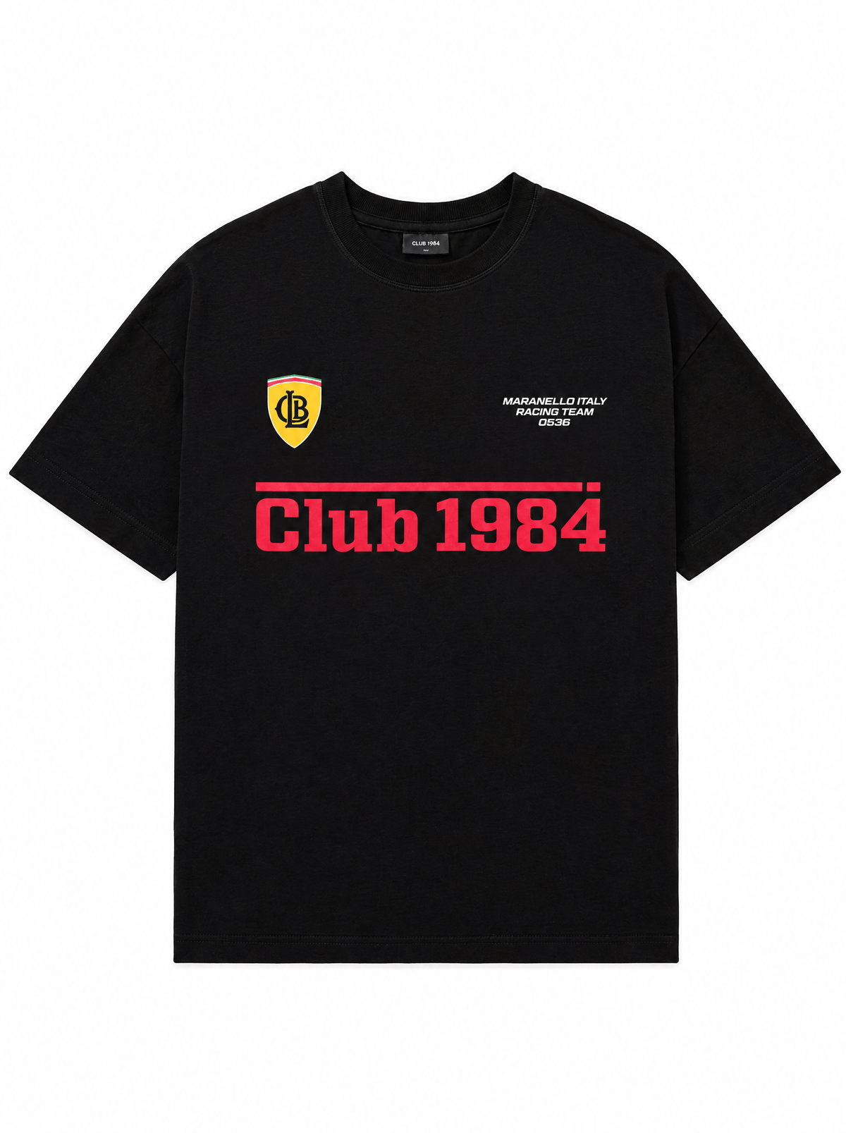 CLUB 1984. Maranello T-shirt - Black T-Shirt