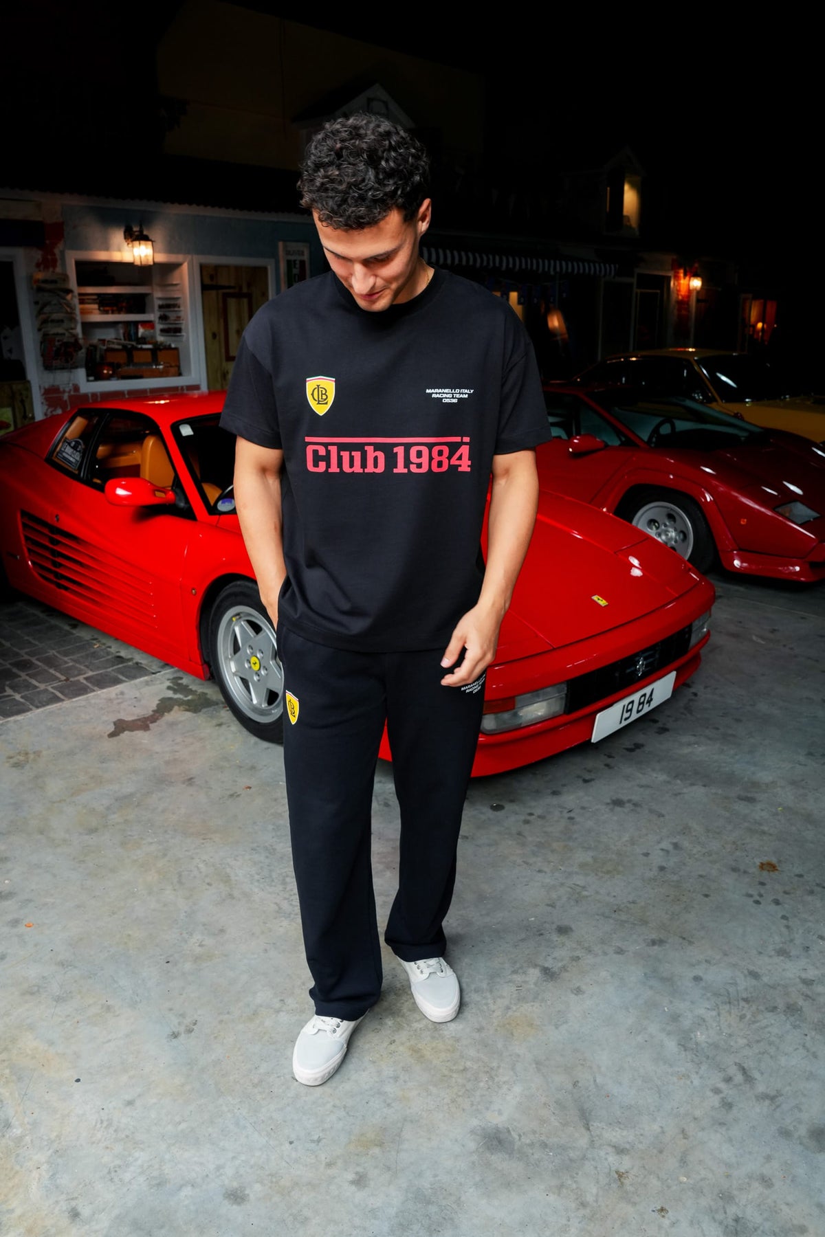 CLUB 1984. Maranello T-shirt - Black T-Shirt