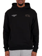 CLUB 1984. Melrose 1984 Hoodie - Black/Tan Hoodie
