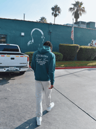 CLUB 1984. Melrose 1984 Hoodie - Forrest Green Hoodie