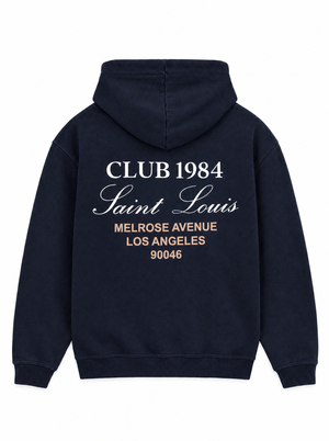 CLUB 1984. Melrose 1984 Hoodie - Navy Hoodie