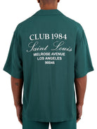 CLUB 1984. Melrose 1984 Shirt - Forrest Green Shirt