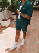 CLUB 1984. Melrose 1984 Shirt - Forrest Green Shirt