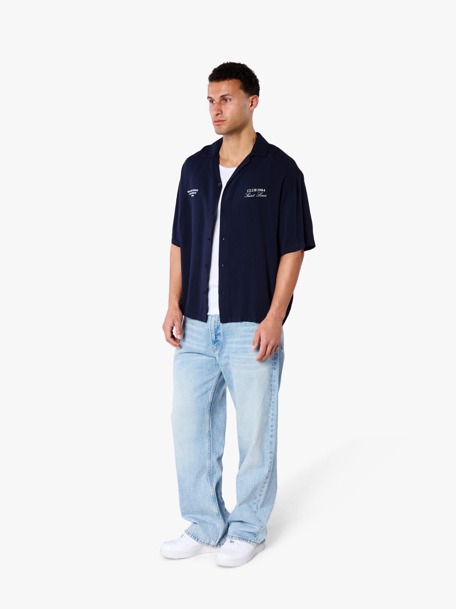 CLUB 1984. Melrose 1984 Shirt - Navy Shirt
