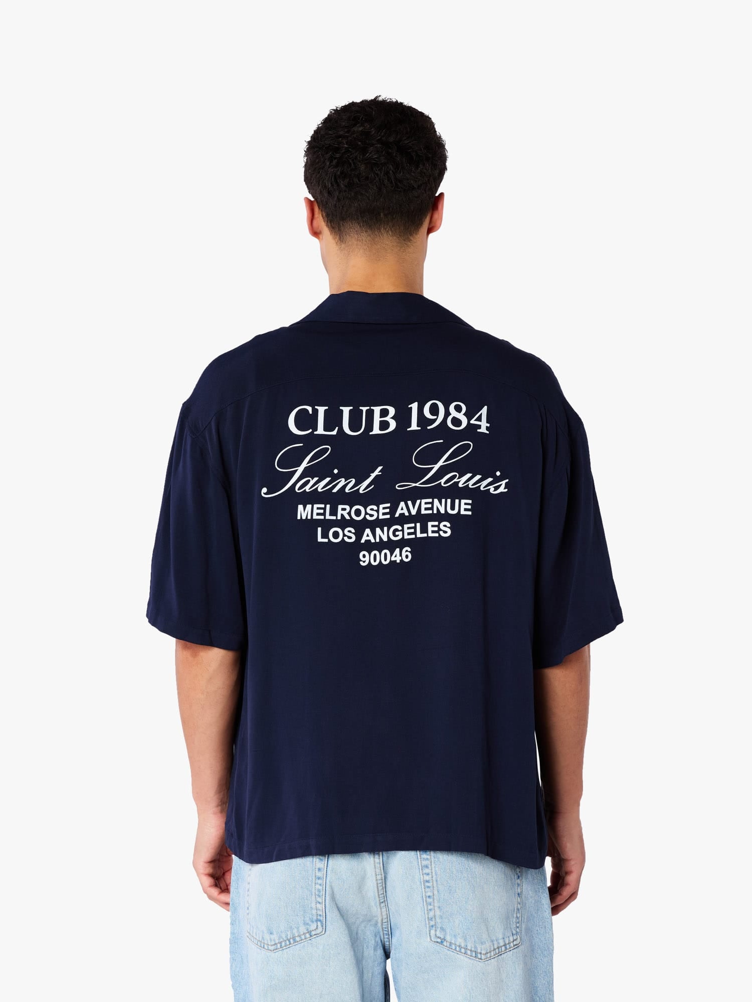 CLUB 1984. Melrose 1984 Shirt - Navy Shirt