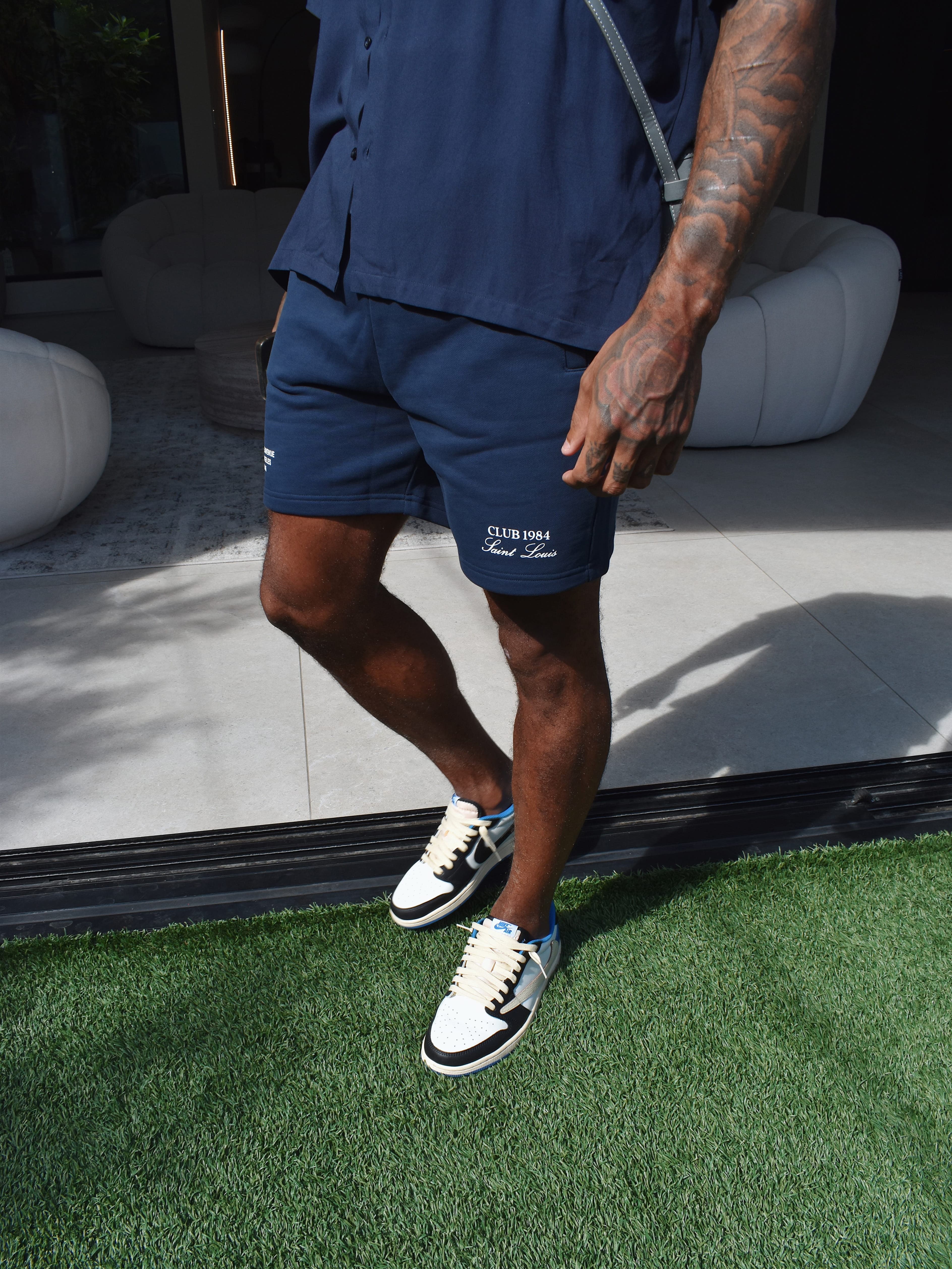 CLUB 1984. Melrose 1984 Shirt - Navy Shirt