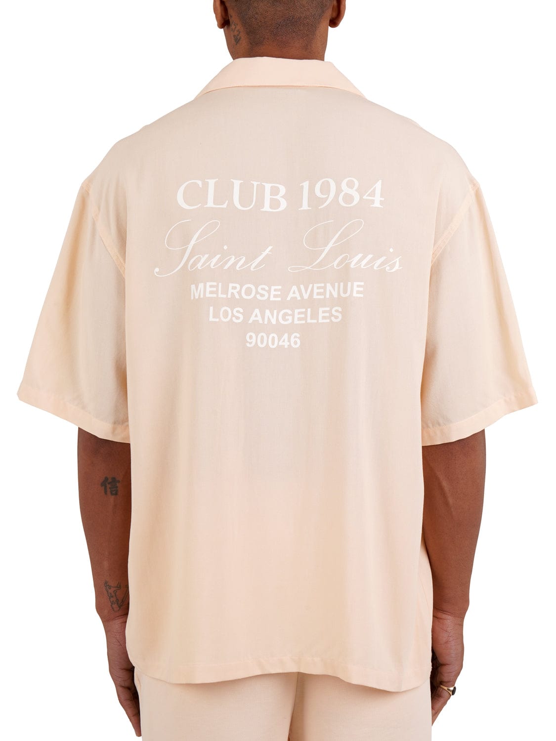 CLUB 1984. Melrose 1984 Shirt - Sand Shirt