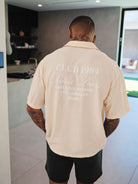 CLUB 1984. Melrose 1984 Shirt - Sand Shirt