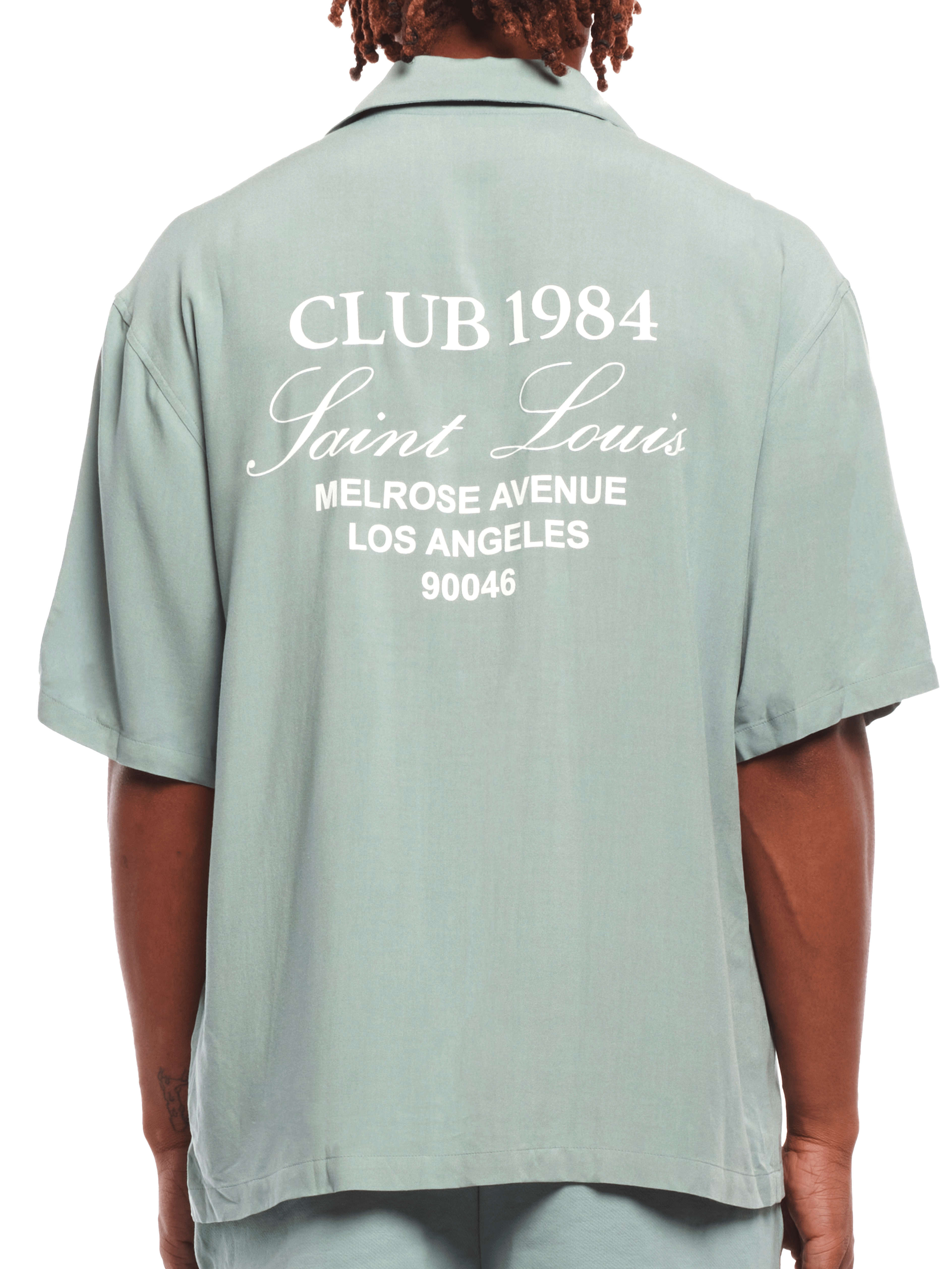 CLUB 1984. Melrose 1984 Shirt - Slate Shirt
