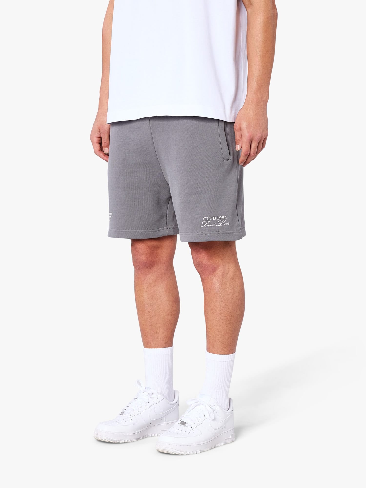 CLUB 1984. Melrose 1984 Shorts - Grey shorts