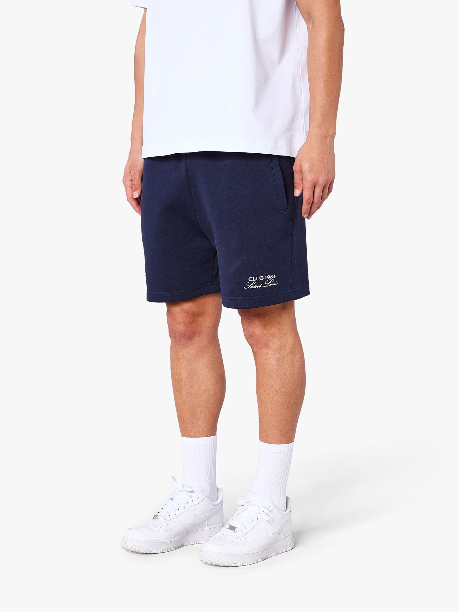 CLUB 1984. Melrose 1984 Shorts - Navy shorts