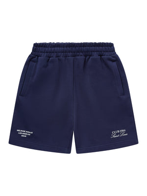 CLUB 1984. Melrose 1984 Shorts - Navy shorts