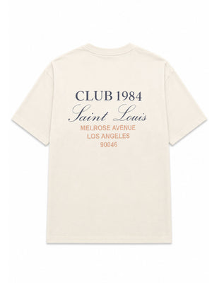 CLUB 1984. Melrose 1984 T-shirt - Off White (PRE ORDER) T-Shirt