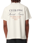 CLUB 1984. Melrose 1984 T-shirt - Off White T-Shirt