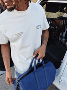 CLUB 1984. Melrose 1984 T-shirt - Off White T-Shirt