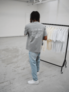 CLUB 1984. Melrose 1984 T-shirt - Washed Light Grey T-Shirt