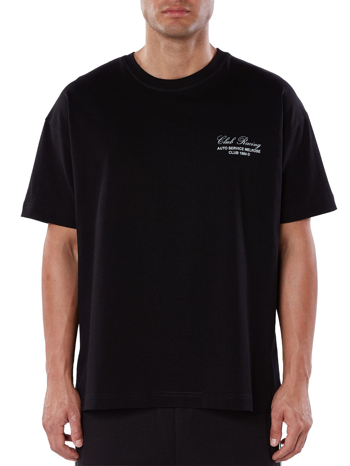 CLUB 1984. Melrose Racing T-shirt - Black T-Shirt