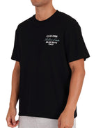 CLUB 1984. Milan Script T-shirt - Black T-Shirt