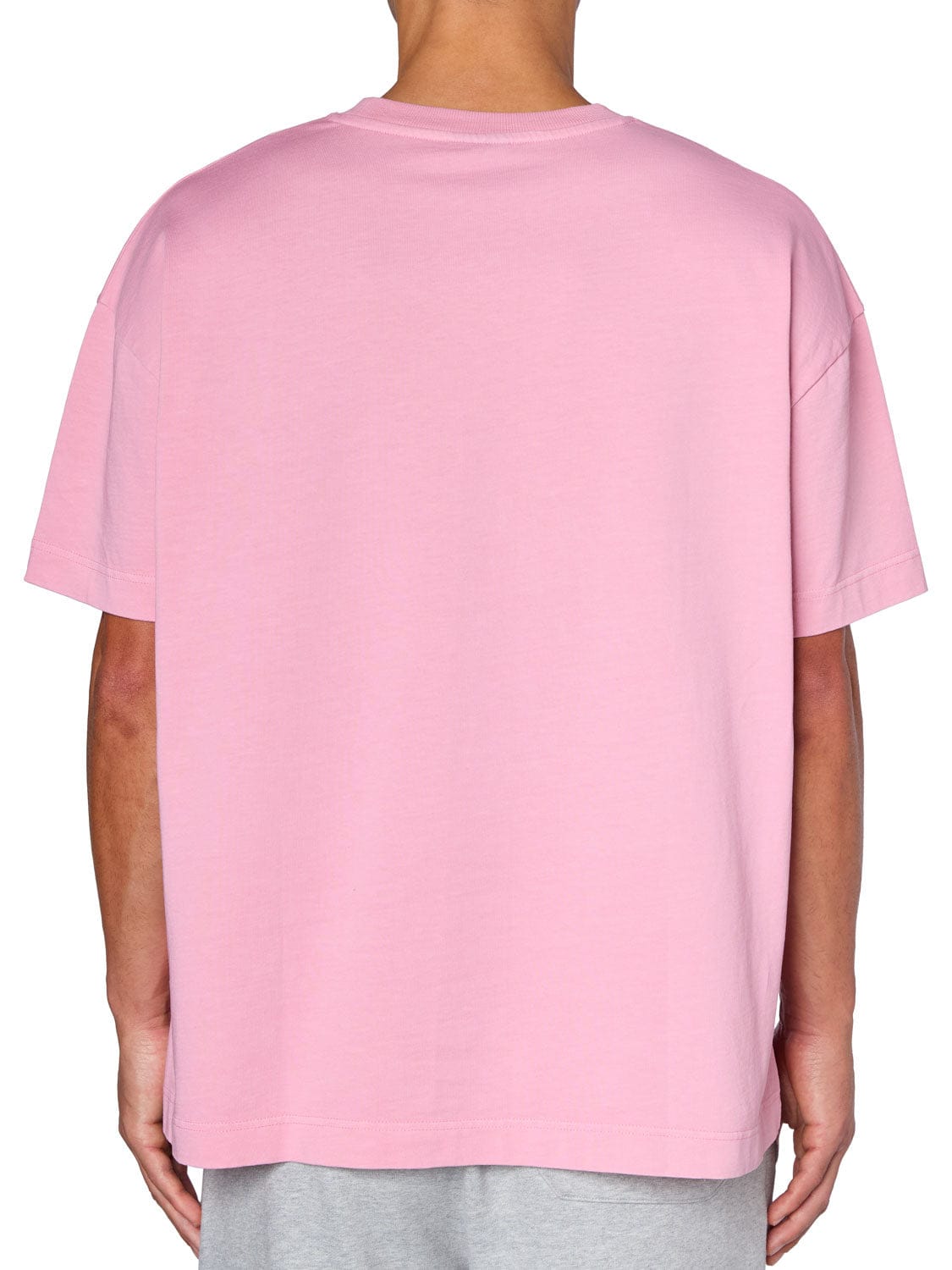 CLUB 1984. Monaco Script Pocket T-shirt - Pink T-Shirt