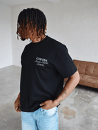 CLUB 1984. Monte Carlo 84 T-shirt - Black T-Shirt