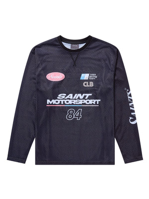 CLUB 1984. Motorsport Mesh LS T-shirt - Black T-Shirt
