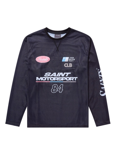Motorsport Mesh LS T-shirt - Black – CLUB 1984