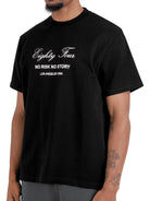 CLUB 1984. No Risk T-shirt - Black T-Shirt