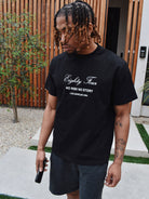 CLUB 1984. No Risk T-shirt - Black T-Shirt