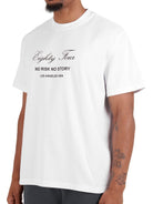 CLUB 1984. No Risk T-shirt - White T-Shirt