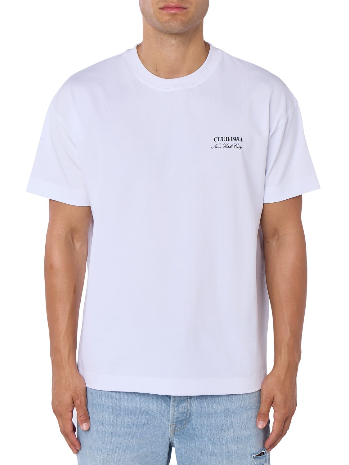 CLUB 1984. NYC Road Trip T-shirt - White T-Shirt