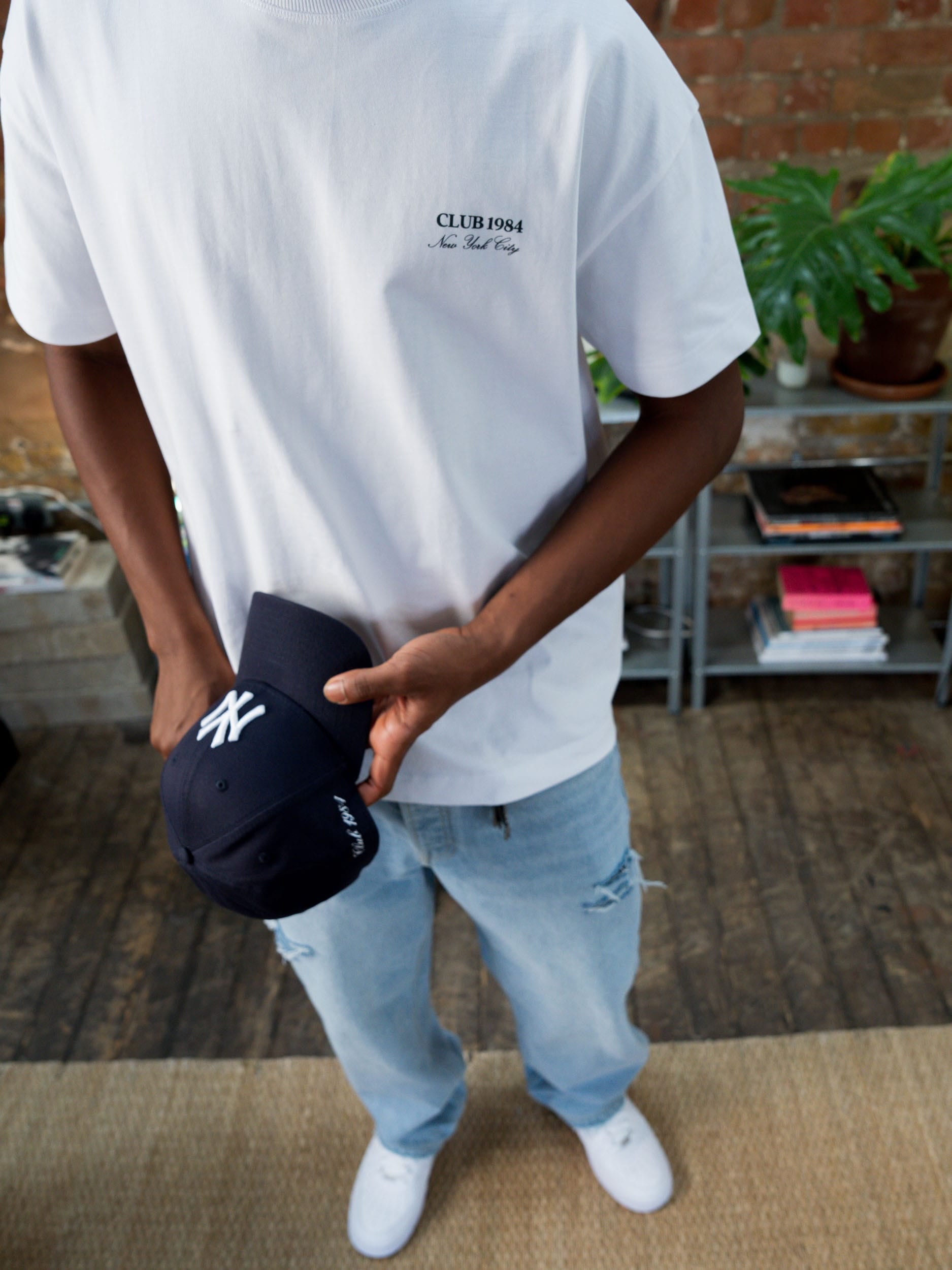 CLUB 1984. NYC Road Trip T-shirt - White T-Shirt