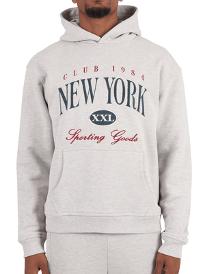 CLUB 1984. NYC Sporting Goods Hoodie - Grey Hoodie