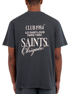 CLUB 1984. Obrigado T-shirt - Washed Grey T-Shirt