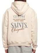 CLUB 1984. Obrigado Zip Hoodie - Mocha Hoodie