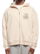 CLUB 1984. Obrigado Zip Hoodie - Mocha Hoodie